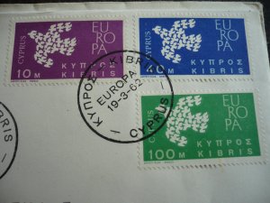 Europa 1962 - Cyprus - Set - First Day Cover