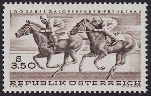 Austria - 1968 - Scott #698 - MH - Horse Racing