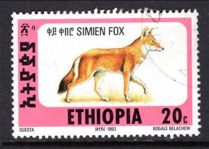 Ethiopia 1393D Fox Used VF