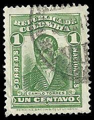 Colombia - #340 - USED - SCV-0.25