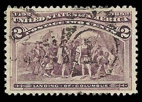 # 231 BROWN VIOLET USED LANDING OF COLUMBUS XF+