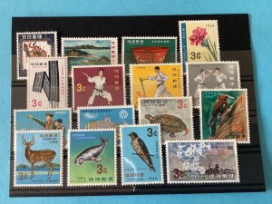 Ryukyu Islands 1959 -1966 Mint Never Hinged  Stamps R46353 