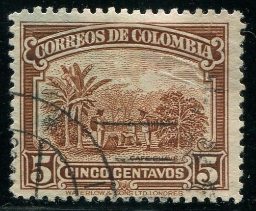 Colombia Sc#413 Used (Co)