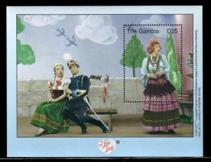 Gambia 2000 - I Love Lucy - Souvenir Stamp Sheet - Scott #2442 - MNH