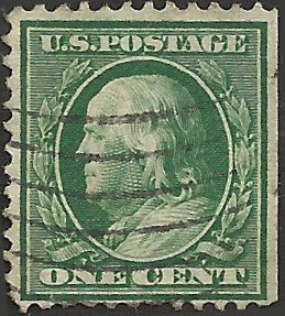 # 331 USED GREEN BEN FRANKLIN