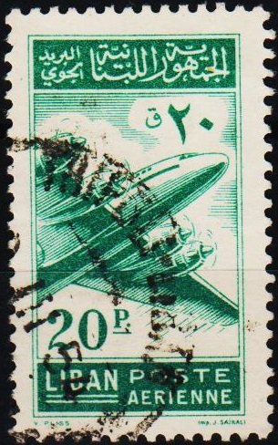 Lebanon. 1953 20p S.G.476 Fine Used