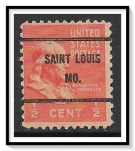 US Precancel #803-61 St Louis MO Used