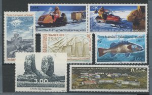 French Southern & Antarctic Territories #282/333/323/337/523 Mint (NH) Single (Complete Set)