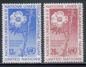 UN New York - SC# 265-266 - MNH