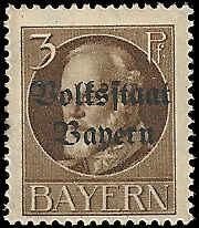 Bavaria - #136 - Unused - SCV-0.25
