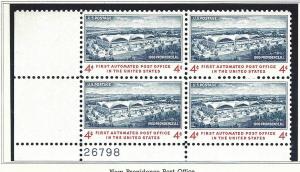 United States  Plate  Block  mnh SC  1164