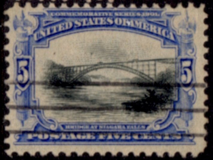 US Scott #297 - Pan-American Exposition 1901 Perf 12 w/ #191 Water Mark CV~$18