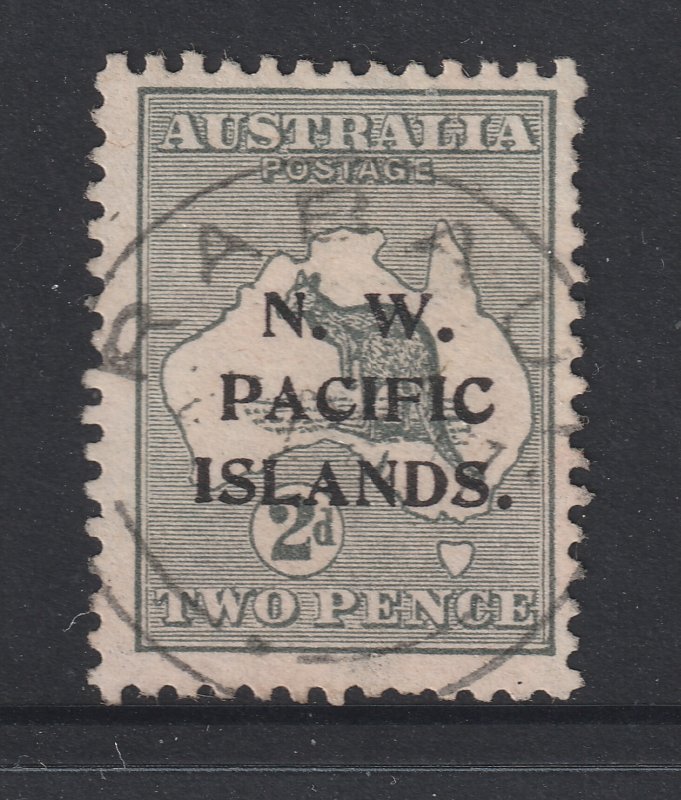 New Guinea a used 2d roo overprint die 2