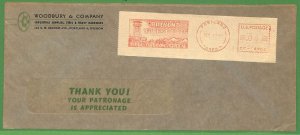 ZA1550 - USA  - POSTAL HISTORY - MECHANICAL POSTMARK on cover FOREST FIRES  1951