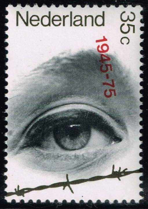 Netherlands #528 Eye Looking Over Barbed Wire; MNH (5Stars)