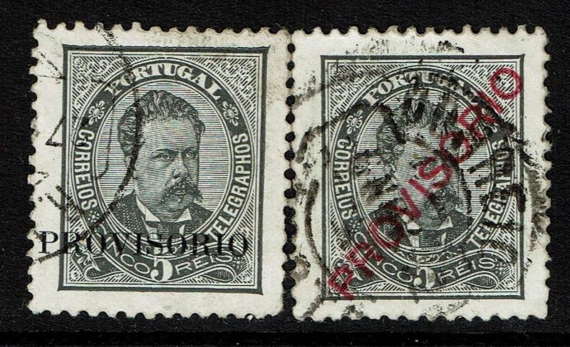 Portugal SC# 79 and 81, Used - Lot 072317