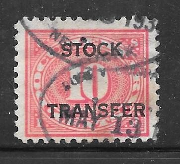 USA RD5: 10c Numeral, used, F-VF