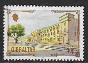 GIBRALTAR SG700  1993 10p ARCHITECTURAL HERITAGE USED