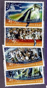 Greece #2119-22 MNH World Cup