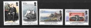 TRISTAN DA CUNHA 2017 ANN OF VISIT OF PRINCE ALBERT VISIT MNH