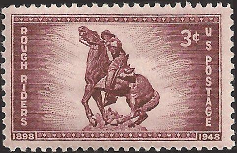# 973 MINT NEVER HINGED ROUGH RIDERS