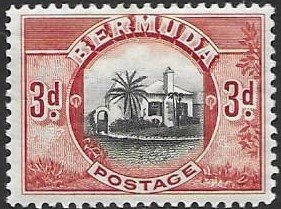 Bermuda 111 1936   3d unused