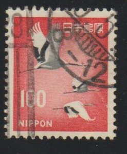 Japan 888A  Cranes