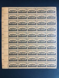 1956 sheet, Nassau Hall, Princeton, Sc# 1083