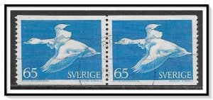 Sweden #747A Riding Wild Goose Pair Used