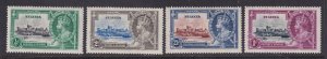 St. Lucia, Scott 91-94 (SG 109-112), MLH