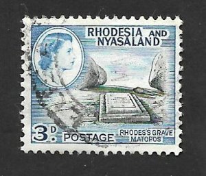 Rhodesia & Nyasaland 1959 - U - Scott #162