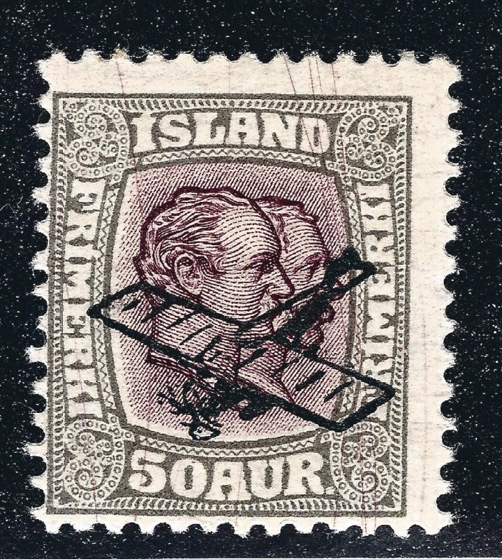 Iceland Attractive Sc#C2 M dist gum Fine SCV $75...grab a bargain!!