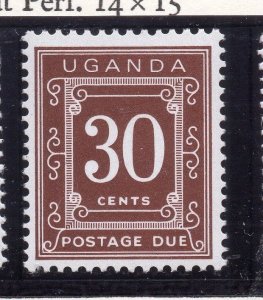 Uganda 1969 Early Issue Fine Mint Hinged 30c. 265269