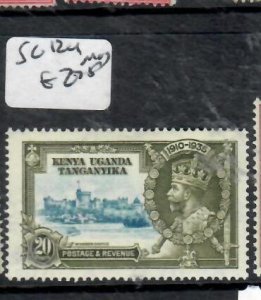 KENYA & UGANDA KGV  SILVER  JUBILEE 20C SG 124  MOG   P0326B H