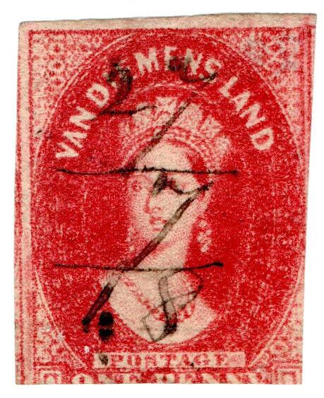 (I.B) Australia - Tasmania Revenue : Stamp Duty 1d