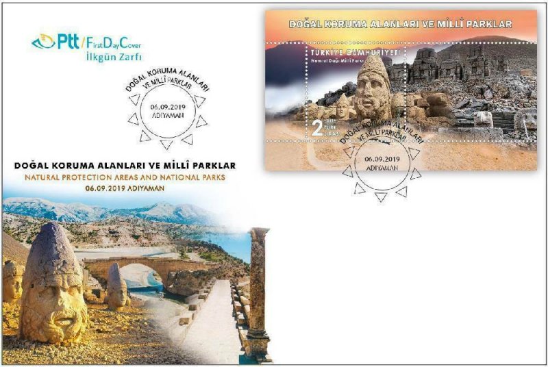 TURKEY/2019 - (FDC) NATIONAL PARKS-2 (Adiyaman), MNH, Mi: 4540 (Block 193)