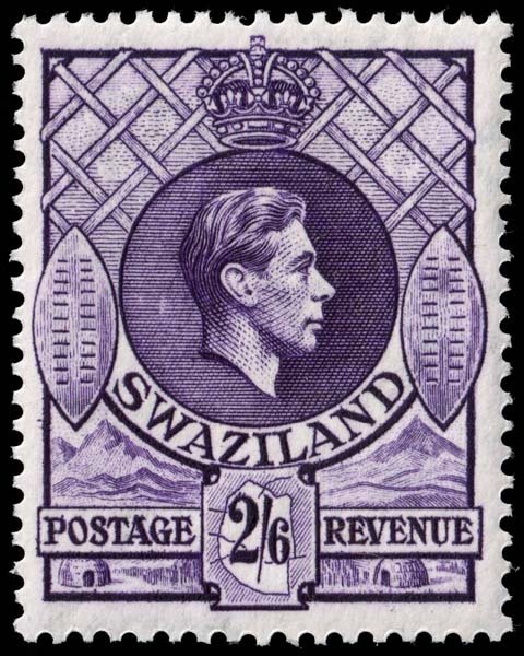 Swaziland - Scott 35 - Mint-Never-Hinged - Perf 13.5 x 14