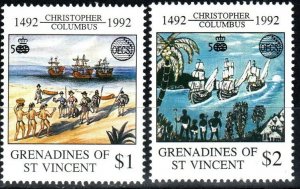 St Vincent Grenadines #912-3 MNH CV $4.00 (X610)