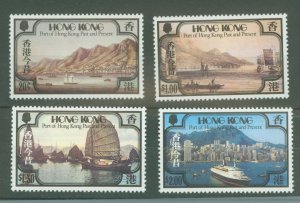 Hong Kong #380-383 Mint (NH) Single (Complete Set)