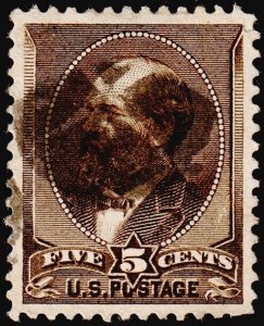 United States Scott 205 (1882) Used F-VF, CV $15.00 C