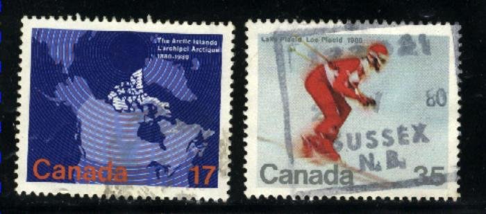 Can #847-48   -2    used VF 1980 PD