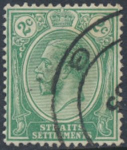 Straits Settlements    SC# 180   Used   wmk crown CA script  see details & scans