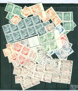 CANADA FROM BKLTS GOOD LOT MOSTLY MNH CENTENIALS