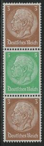 Germany Scott # 416 (2), 418, mint nh, se-tenant, Mi# S128