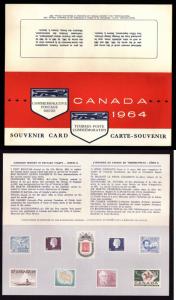 Canada-Souvenir card #6 + envelope-1964-
