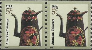 # 3612 MINT NEVER HINGED TOLEWARE COFFEE POT