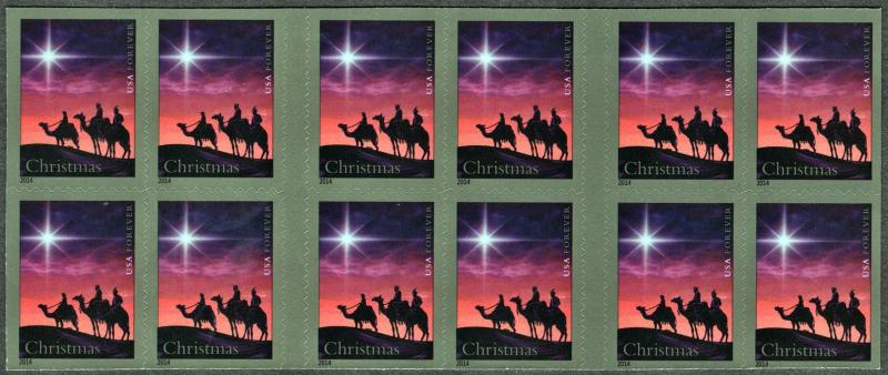 4945a (49¢) Magi Booklet of Twenty (2014) SA