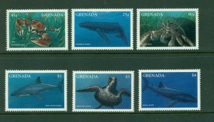 Grenada  #2642-47 (1997 Marine Life set) VFMNH CV $9.00