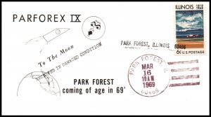 US To the Moon 1969 Parforex IX Cover
