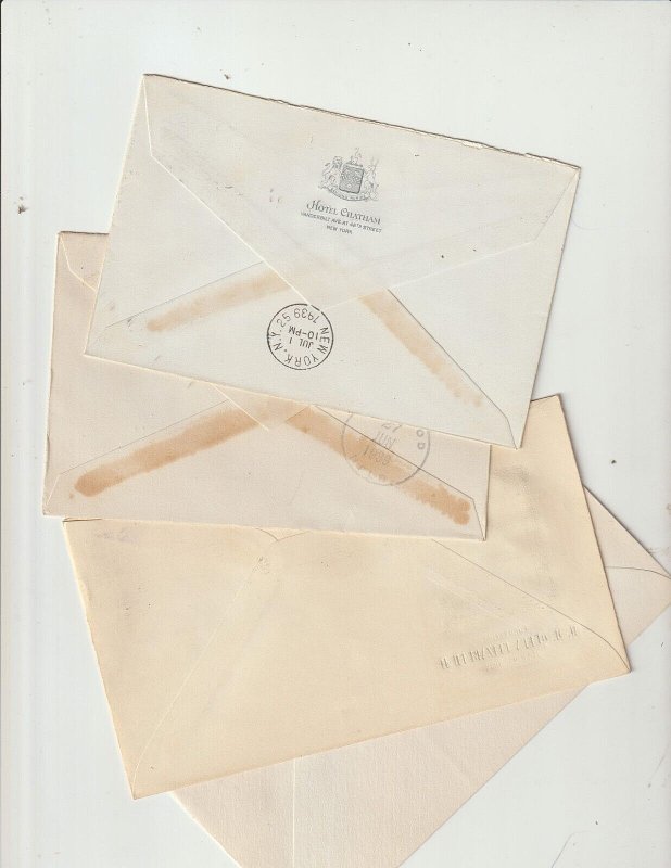 Canada Lot of 4 Covers FDC and First Flights 1939, 1953